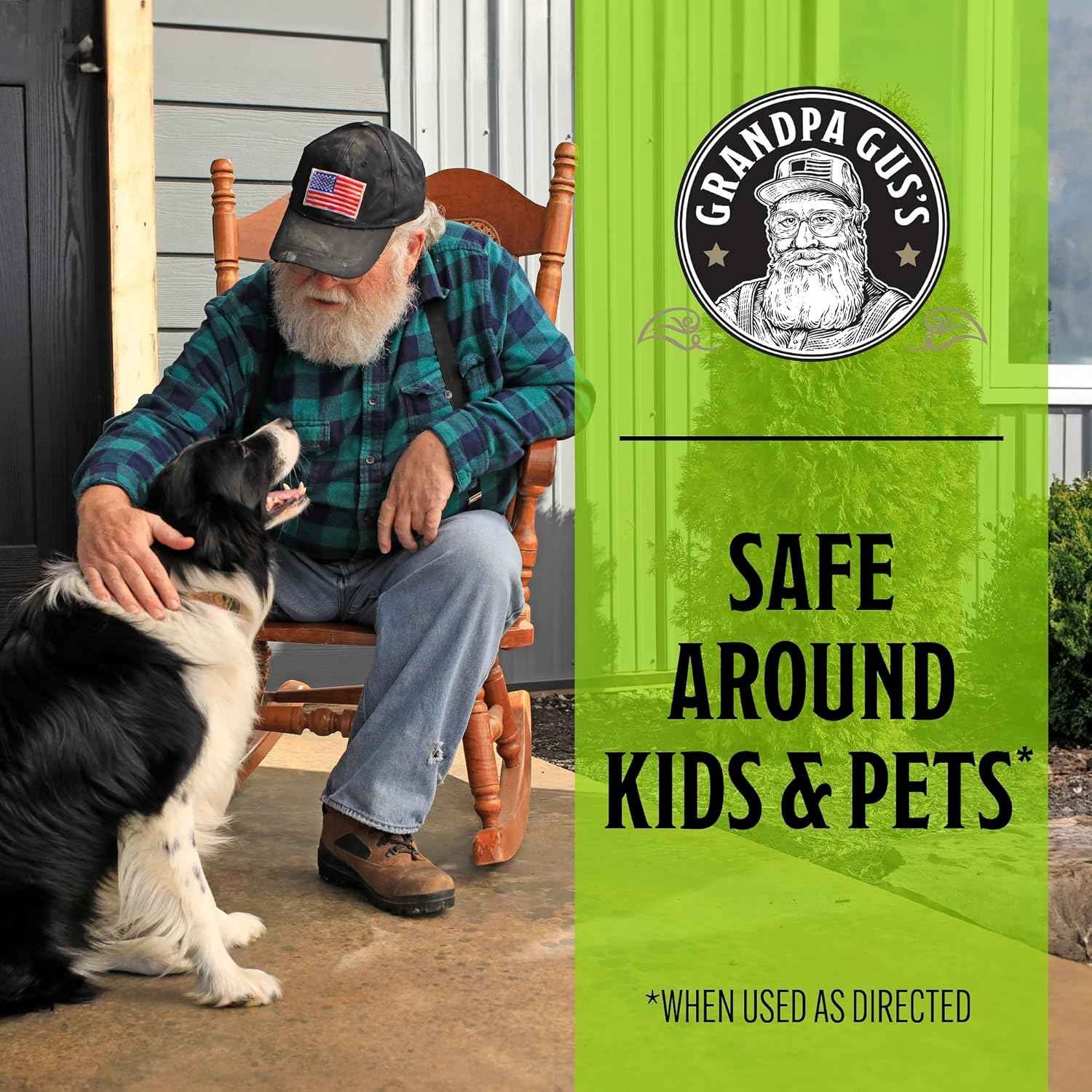 grandpa gus's rodent repellent spray, 16 fl oz, peppermint & cinnamon oil, natural pest control, mouse & rat prevention