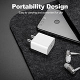 iPhone 17 16 15 Charger Fast Charging,20W Apple iPad USB C Fast Charger,2Pack 6ft USB C Wall Charger Block for iPhone 17/Pro/Pro Max/17 Air/ 16/16 Pro/16 Pro Max/15/Plus/Pro/Pro Max, iPad Pro/Mini - ShopUS