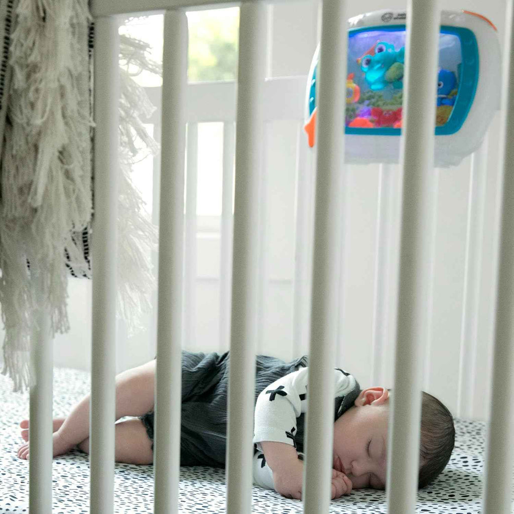 Baby Einstein Sea Dreams Soother Musical Crib Toy and Sound Machine, Newborn and up