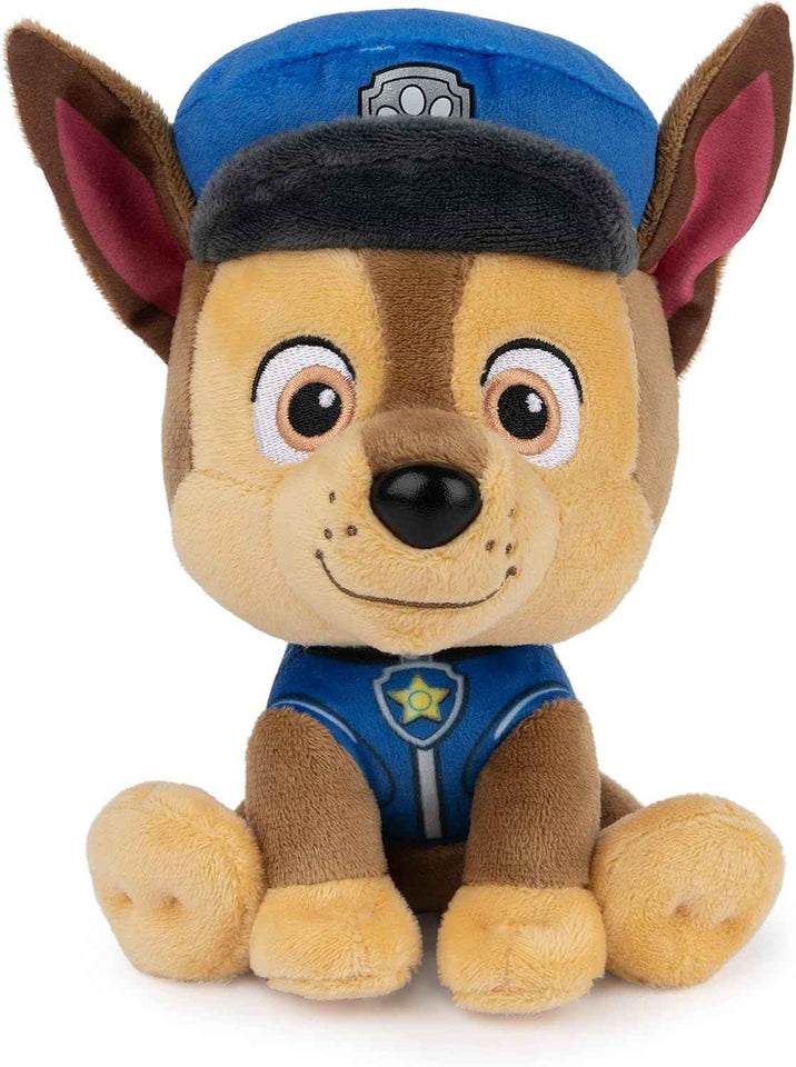 GUND Official PAW Patrol Chase in Signature Police Officer Uniform Plush Toy, Stuffed Animal for Ages 1 and Up, 6" (Styles May Vary)