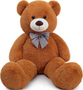 MaoGoLan Giant Teddy Bear 4 Feet,Adorable and Cuddly Big Bear Stuffed Animal 47", Classic Teddy Bear Plush Gift Decoration for Baby Shower,Party,Birthday,Valentines Day,Tan