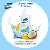 Dial Liquid Hand Soap, Coconut Water & Mango, 7.5 Ounce