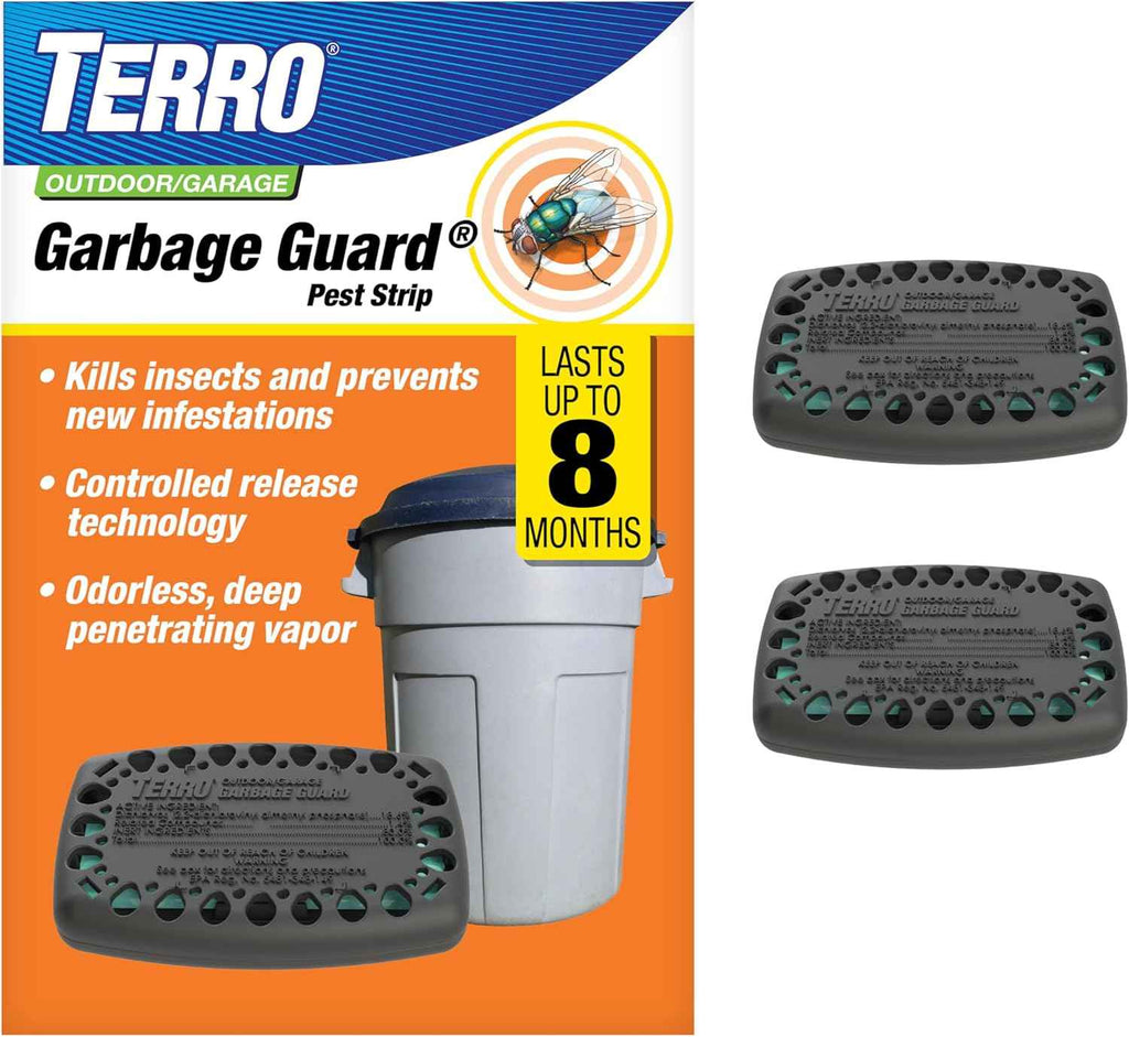 terro t801sr garbage guard trash can insect killer pack of 2