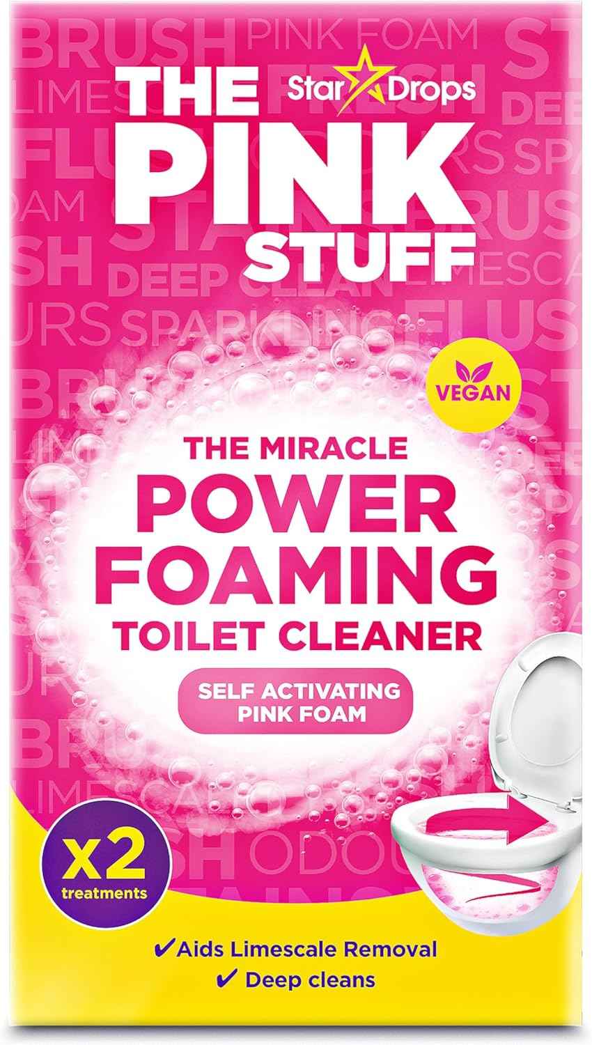 Stardrops The Pink Stuff 7 Oz Toilet Cleaner Self Activating Pink Foam