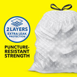 Glad ForceFlex Tall Kitchen Trash Bags, 13 Gallon, Gain Fresh Clean, 40 Count (Package May Vary) - ShopUS