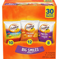 Goldfish Big Smiles Variety Pack: Cheddar, Colors, Pretzels, Snack Packs, 30 Count, Perfect for After-School Snacking