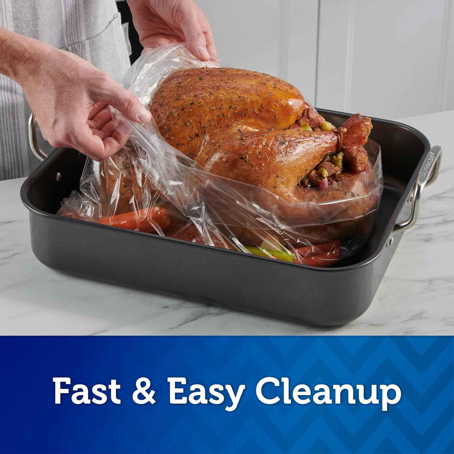 Reynolds Kitchens Turkey Size Oven Bags, Holds Up to 24 Pounds, 2 Count