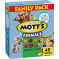 Mott's Animals Assorted Fruit Flavors Valentine's Day Snacks, Gluten Free, 40 Ct, 32 oz Family Pack