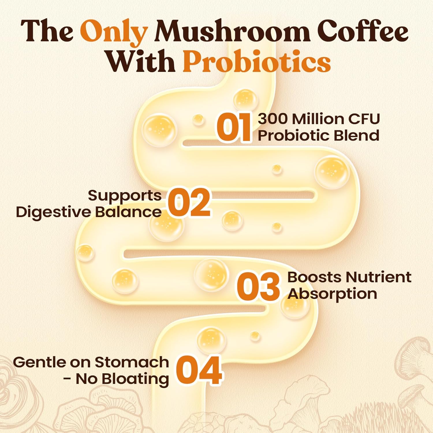 venture pal 48000mg lion's mane mushroom coffee with 12 adaptogenic mushrooms, 40 servings, instant coffee