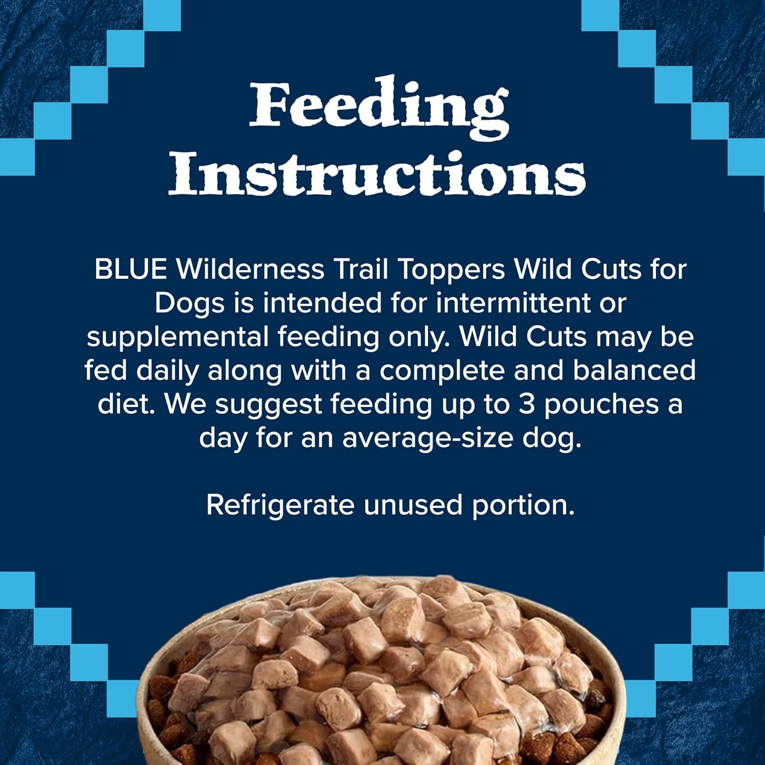 blue buffalo wilderness trail toppers wild cuts wet dog food variety pack, high-protein & grain-free, 12 count, 6 chicken and 6 beef flavors