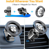 Kaistyle for Magsafe Car Mount‹ې20 Strong Magnets‹ÛÔMagnetic Phone Holder for Car Phone Holder Mount Dash Mounted Holders Cell Phone Holders for Your Car Accessories for Women Men for iPhone 17 16 15 14 - ShopUS