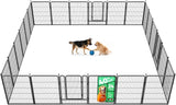 FXW Rollick Unleashed Dog Playpen for Indoor, Yard, RV Camping, 24 inch 8 Panels for Small and Puppy Dogs, Black│Patented