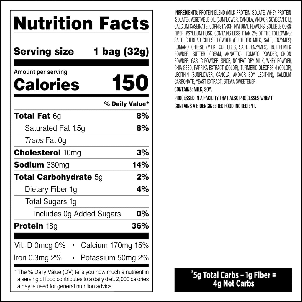 quest nutrition tortilla style protein chips variety pack, low carb, high protein, gluten free, 12 count