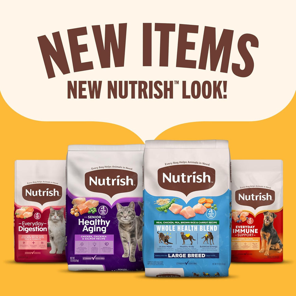 rachael ray nutrish real beef dry dog food adult dogs 40 lb whole health blend