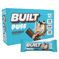 built bar coconut puff protein bars, 17g protein, 140 calories, 6g sugar, collagen, gluten free, 12 count