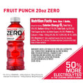 POWERADE ZERO Fruit PLnch, 20 fl oz, 8 Pack