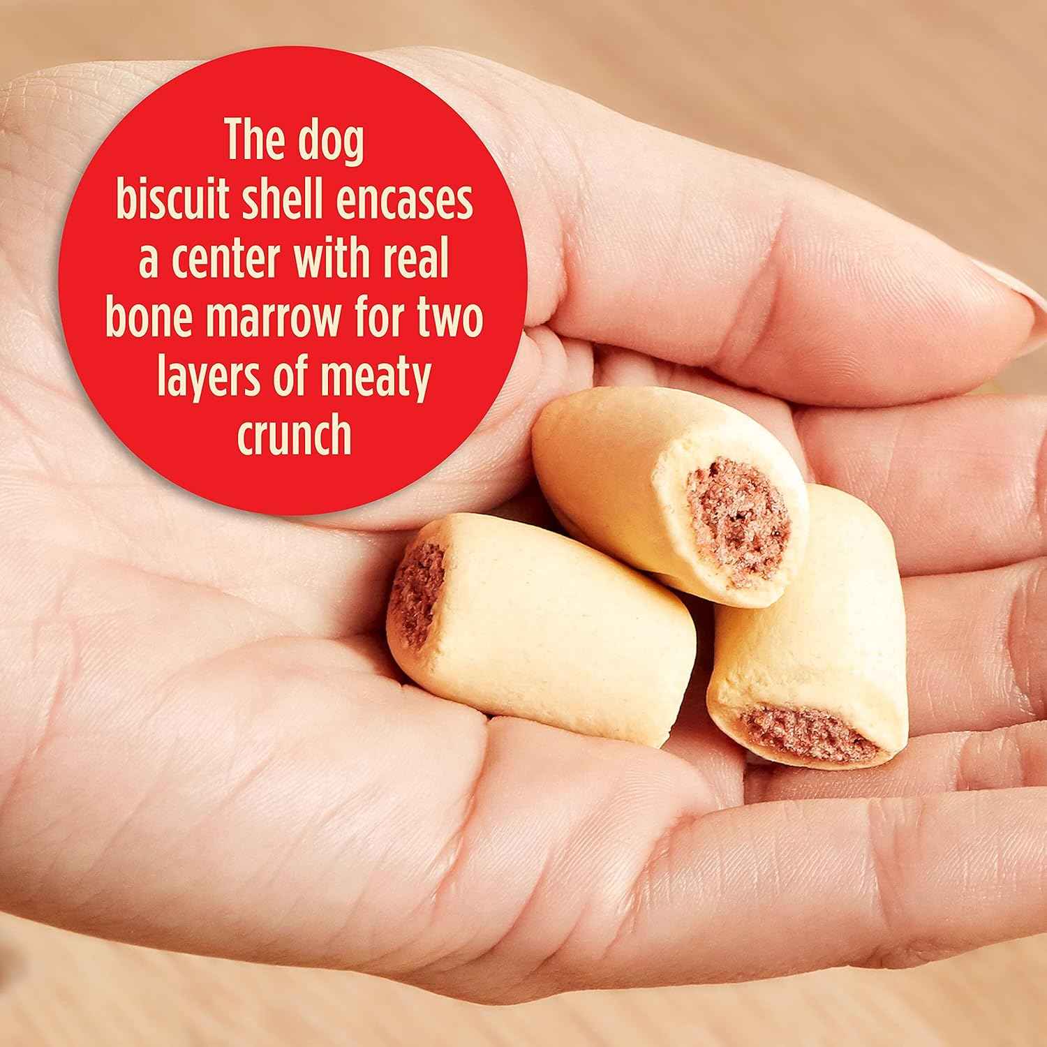 Milk-Bone MaroSnacks Small Dog Treats with Bone Marrow, 40 oz Calcium Rich Snacks
