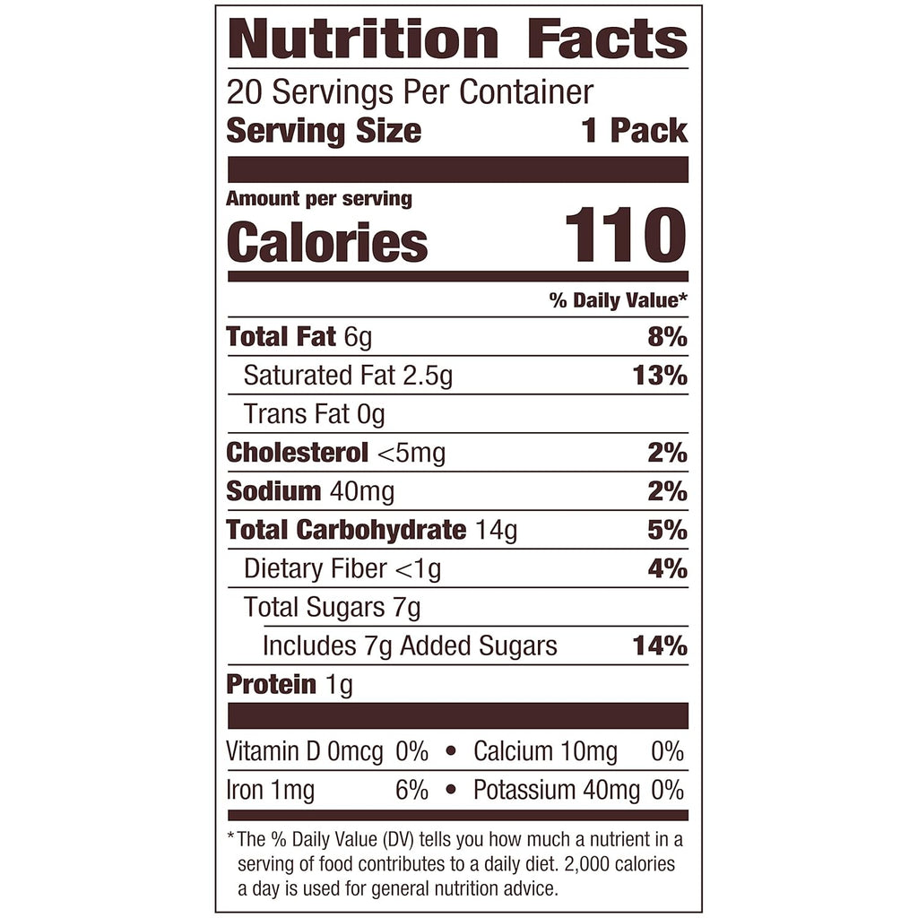 Pepperidge Farm Milano Dark Chocolate Cookies, multipack of 20 0.75-oz. packs, 2 cookies per pack