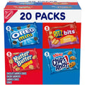 Nabisco classic mix variety pack with 20 assorted snack packs, bite-size cookies and crackers