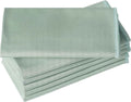6 Pack Microfiber Glass Cleaning Cloth, 16 Inch X 16 Inch, Lint Free Quickly Clean Window, Glasses, Windshields, Mirrors, and Stainless Steel, Blue