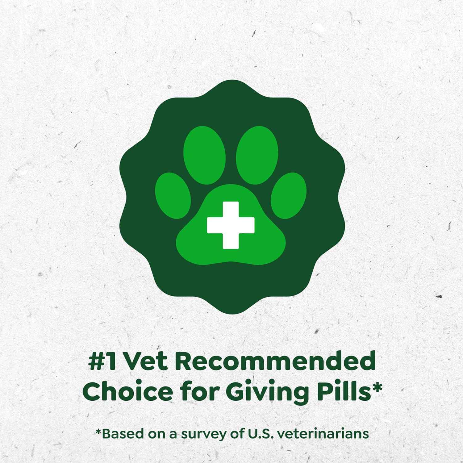 Greenies Pill Pockets for Dogs Large Size, Soft Dog Treats, Chicken Flavor, 15.8 oz. Pouch (60 Treats)