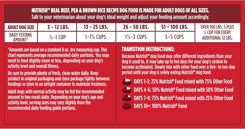 rachael ray nutrish real beef dry dog food adult dogs 40 lb whole health blend