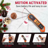 TempPro TP19H Digital Meat Thermometer for Cooking with Ambidextrous Backlit and Motion Sensing Kitchen Cooking Food Thermometer for BBQ Grill Smoker Oil Fry Candy Instant Read (Previously ThermoPro)