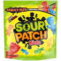 sour patch kids assorted fruits family size 1.8 lb bag chewy snacks
