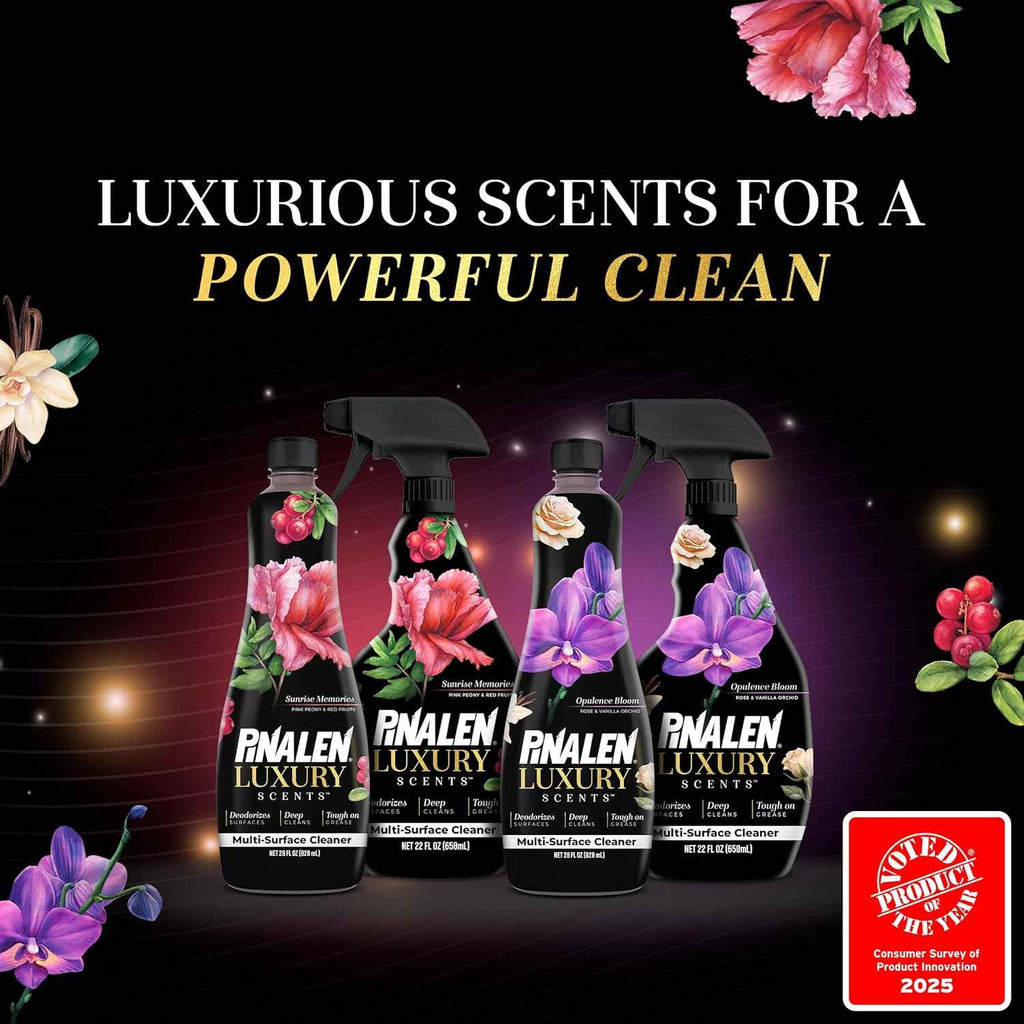 Pinalen Luxury Scent Multipurpose Cleaner Spray - Opulence Bloom - 22 fl oz - All-Purpose Cleaning Solution
