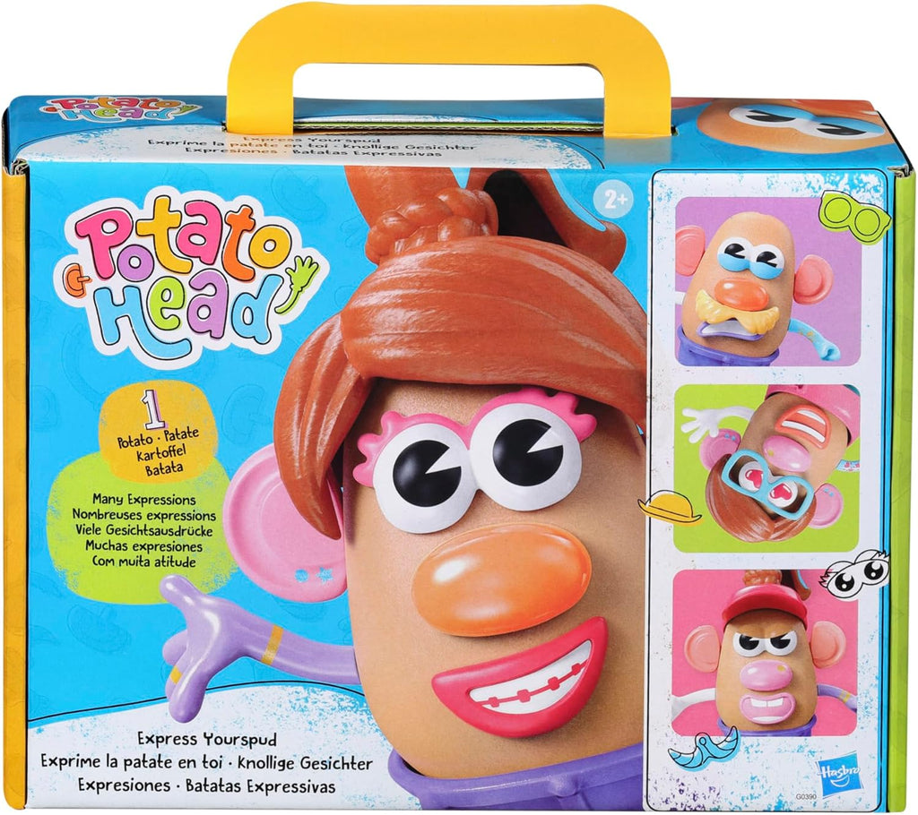 Potato Head Express YoursPLd Playset with 1 Potato Body and 32 Accessories, Creative Toddler and Preschool Toys for Boys and Girls 2 Years and Up (Amazon Exclusive)