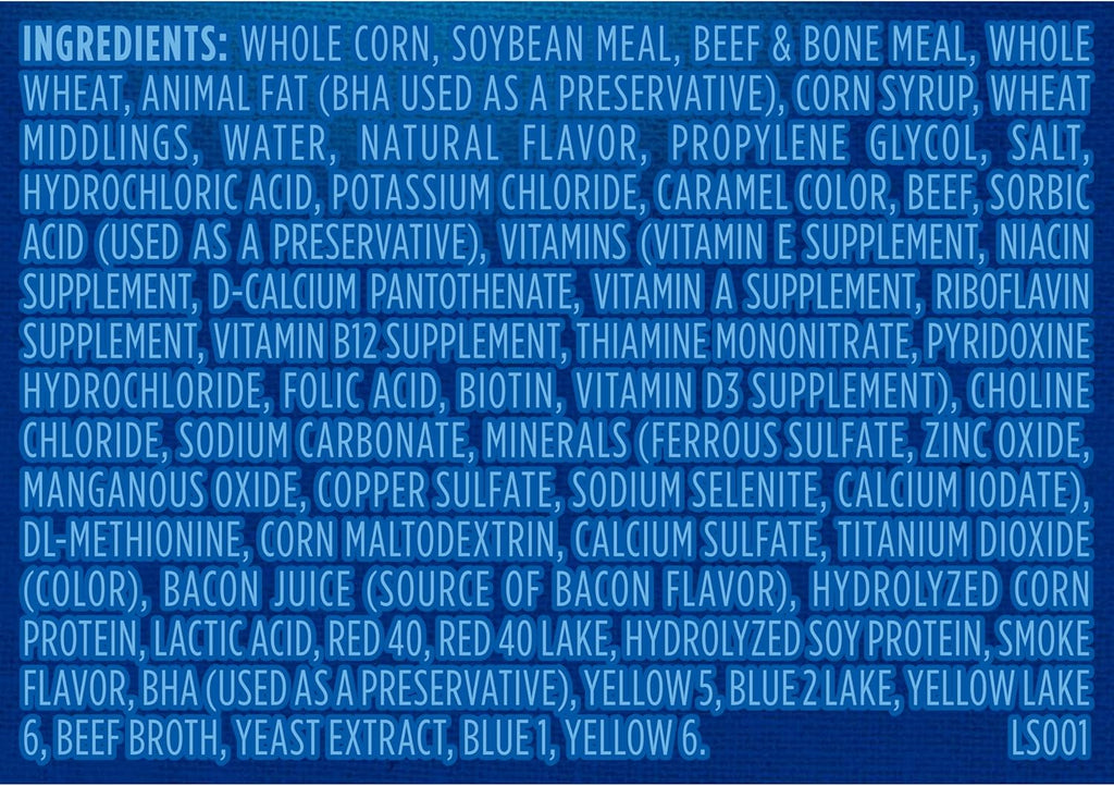 Kibbles 'n Bits Savory Bacon & Steak Adult Dog Food, 100% Complete, 16 lb. Bag