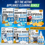 Garbage Disposal Cleaner Deodorizer Tablets - 24 Pack, New Powerful XL Foaming Tablet - Fresh Citrus Foam Sink Garburator Disposer Freshener, Natural Kitchen Drain Cleaning Care - 1 Year Supply - ShopUS