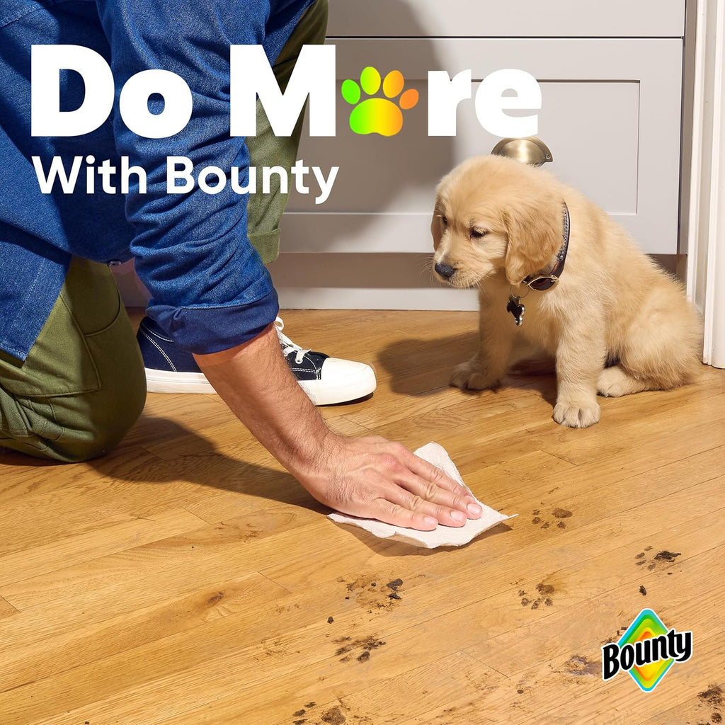 Bounty Select-A-Size Paper Towels, White, 8 Triple Rolls = 24 Regular Rolls - ShopUS