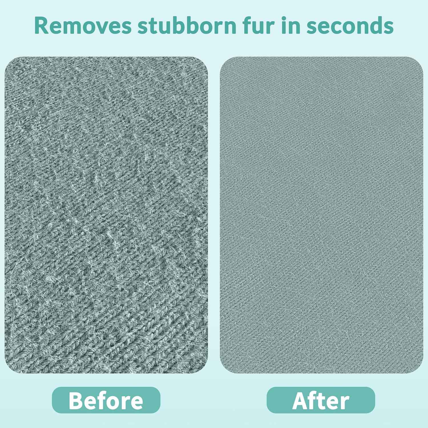 LINTPLUS Deep Cleaner Pro Pet Hair Remover for Multi Fabric Edge and Carpet Rake Scraper