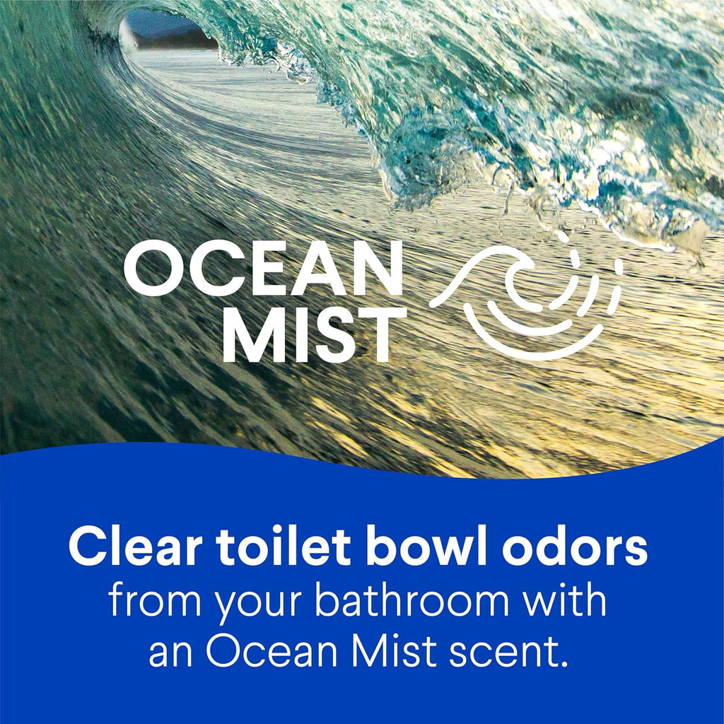 CLOROX Toilet Bowl Cleaner Clinging Bleach Gel, Ocean Mist, 24 Fl Oz, Pack of 2 (Package May Vary) - ShopUS