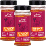 Aunt Fannie's FlyPunch Fruit Fly Trap for Indoor and Kitchen Use, Ready to Use, Made with Plant Based Ingredients, Safe Near Food, Each Bottle Lasts Up to 30 Days, Pack of 2