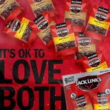 Jack Link's Beef Jerky Variety Pack with Original and Teriyaki Flavors, 9 Pack, 1.25 oz Bag, Ready to Eat Protein Snacks, 13g Protein per Serving
