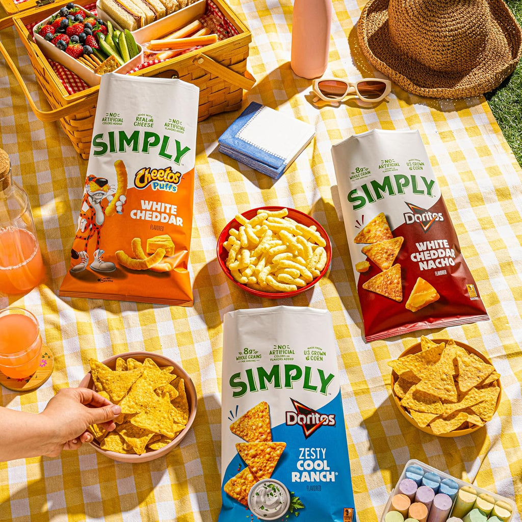 Simply Snacks Variety Pack, 36 Count, 0.875 Oz, Multiple Flavors, Real Cheese, No Artificial Colors or Flavors