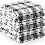 Utopia Towels Blue Dish Towels [12 Pack - 15 x 25 Inches] 100% Ring Spun Cotton Highly Absorbent & Reusable Cleaning Bar, Tea, Kitchen and Dishcloths Set - 200 GSM