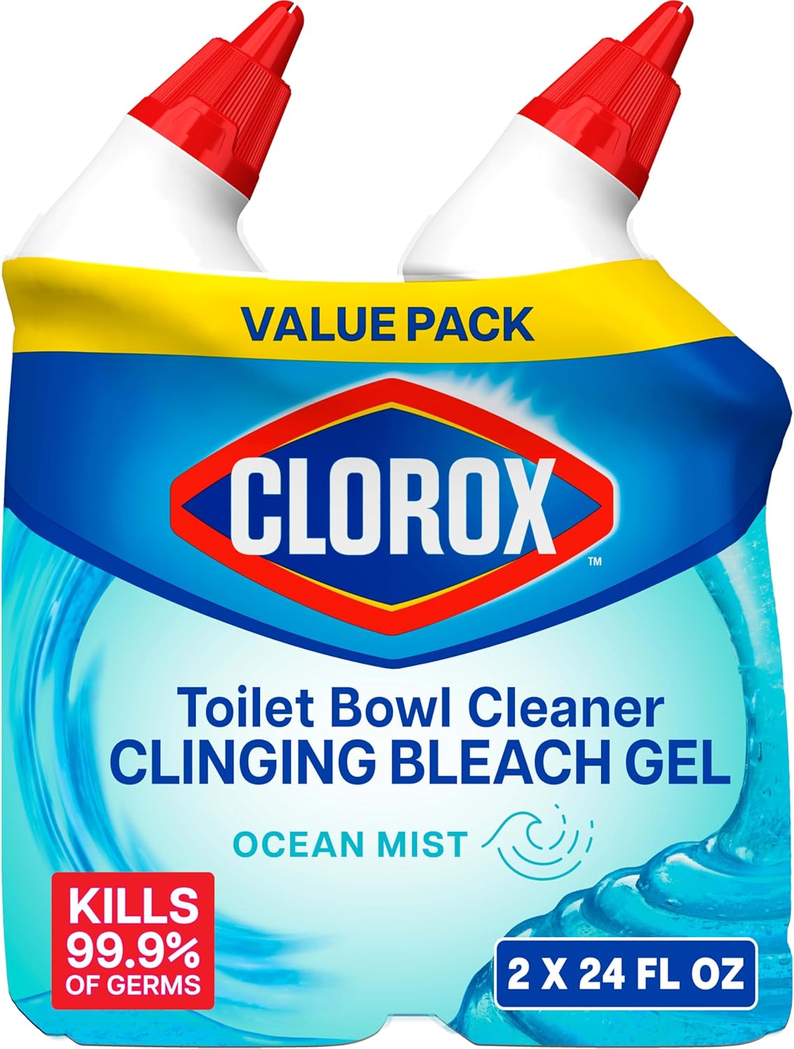 CLOROX Toilet Bowl Cleaner Clinging Bleach Gel - ShopUS