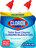 CLOROX Toilet Bowl Cleaner Clinging Bleach Gel - ShopUS