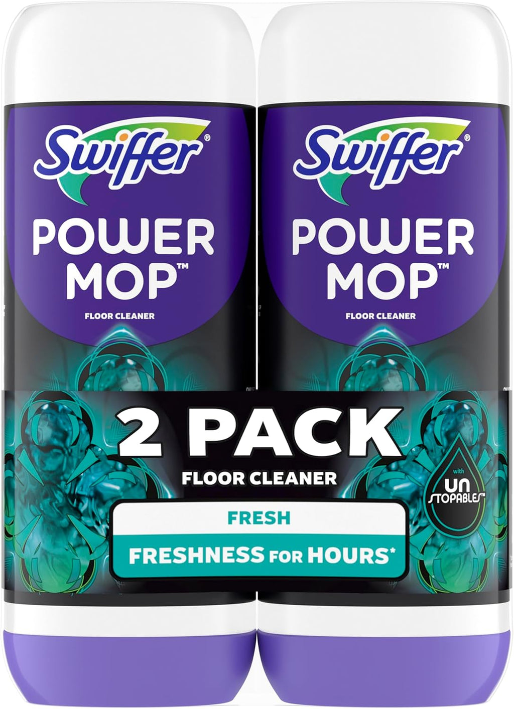 Swiffer PowerMop Floor Cleaning Solution with Unstopables Fresh Scent - ShopUS