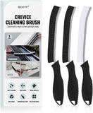 SXhyf Crevice Cleaning Brush with Hard Bristles for Bathroom and Kitchen Grout Cleaning