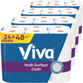 viva multi surface cloth paper towels 24 double rolls 110 sheet per roll multi surface cleaning towels - ShopUS