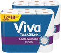 viva multi surface cloth paper towels task size 12 super rolls 81 sheet paper towel rolls